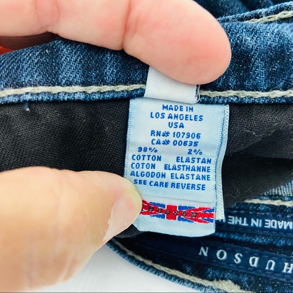 Hudson Womens Skinny Jean Size 27 Made in the USA - Picture 8 of 10